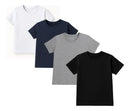 Kit 4 Blusa Manga Curta Infantil Juvenil Menino Tam 1 Ao 16