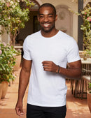 Kit Modamoment Com 5 Camisetas Masculinas Lisa Multicolorida